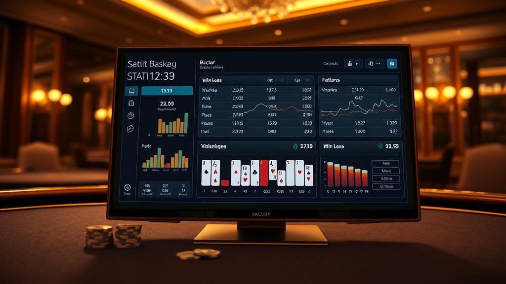 ภาพอินโฟกราฟิกแสดงเทคนิคการเดินเงินและกลยุทธ์บาคาร่า