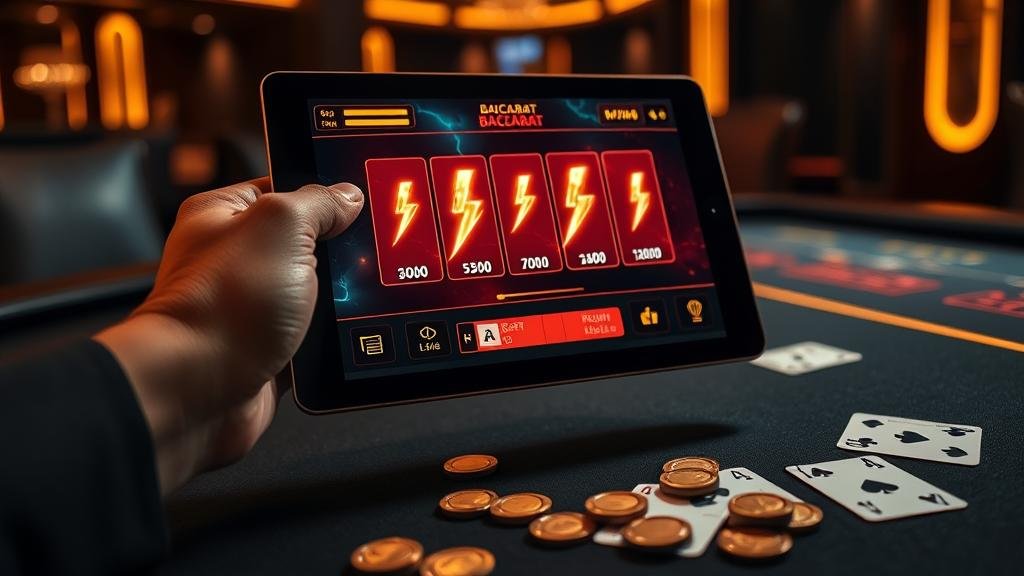 ภาพแสดงการชนะรางวัลใหญ่จากบาคาร่าสายฟ้า