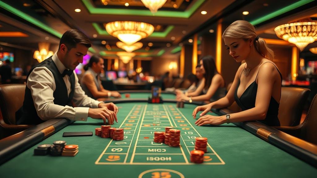 ดีลเลอร์บาคาร่าสดจาก Evolution Gaming