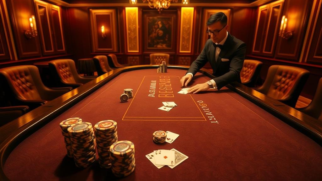 การแสดงผลเค้าไพ่บาคาร่า ถนนใหญ่และลูกปัด