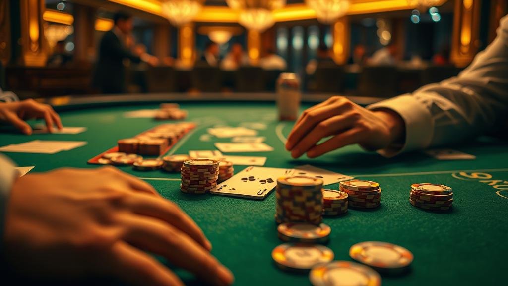 โต๊ะบาคาร่าพร้อมดีลเลอร์สาวสวย