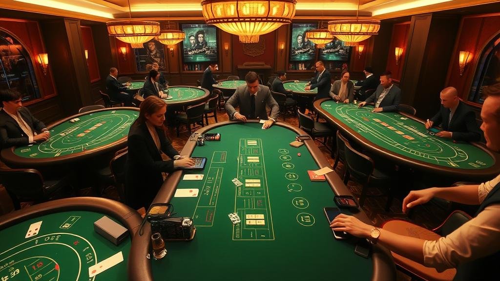 หน้าจอเกมบาคาร่า PragmaticLive ฟีเจอร์คาดการณ์ไพ่สองตัด