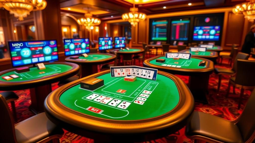 หน้าจอเกมบาคาร่า XPG แสดงตารางสถิติถนนเล็ก