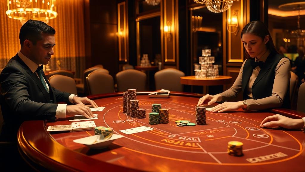 ภาพแสดงเทคนิคการเดินเงินบาคาร่า