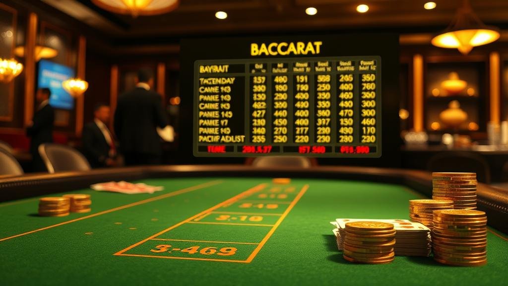 ตัวอย่างเค้าไพ่บาคาร่า