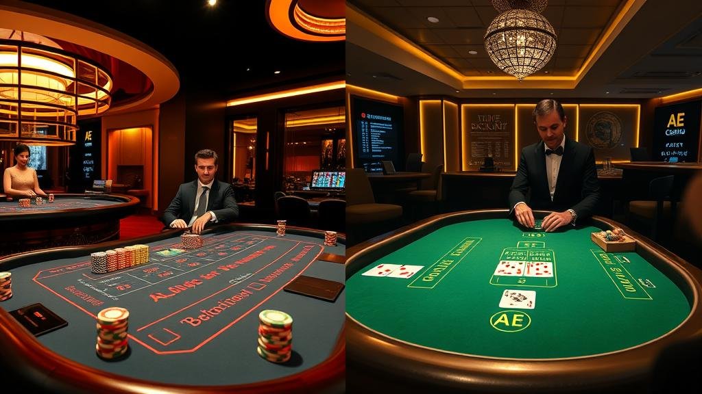 ภาพการเปิดไพ่บาคาร่าสด