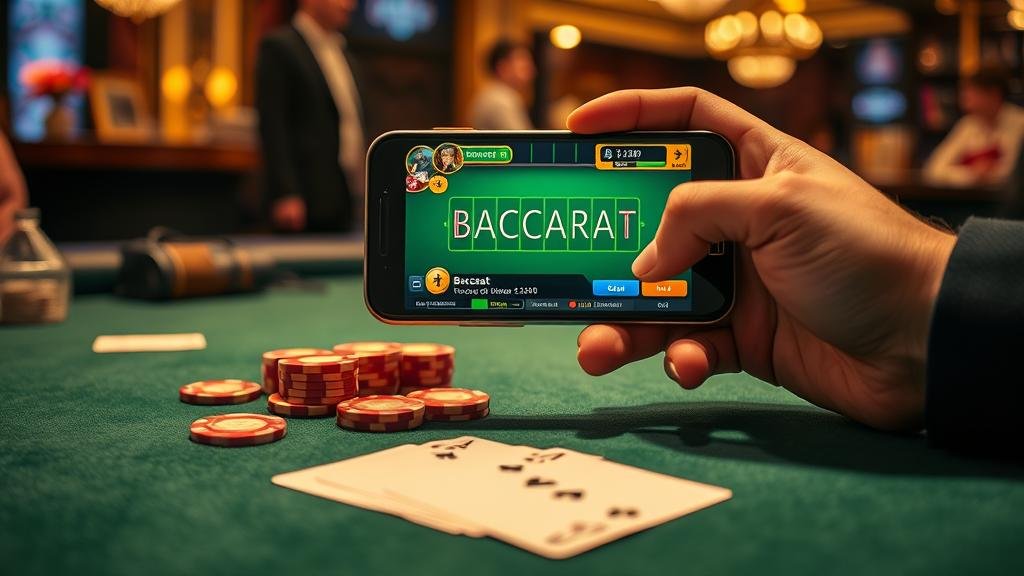 การวางเดิมพันในเกมบาคาร่าออนไลน์