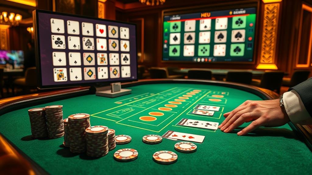 ตารางเปรียบเทียบกลยุทธ์การเดินเงินบาคาร่า