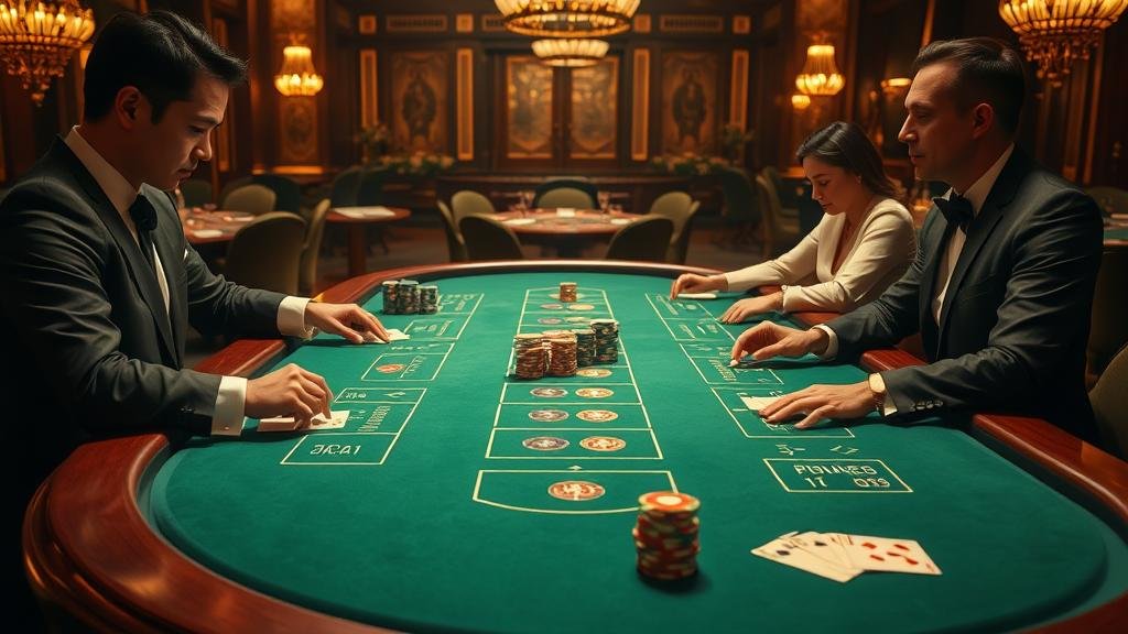 ภาพประกอบกลยุทธ์เดินเงิน 1326 ในบาคาร่า