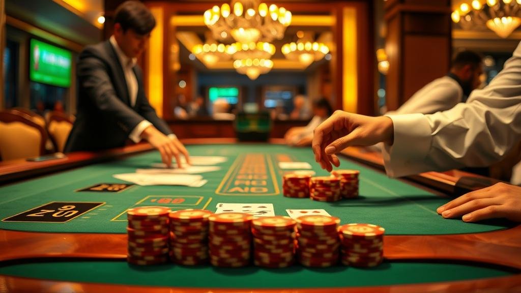 อินเทอร์เฟซเกมบาคาร่าสด Ezugi