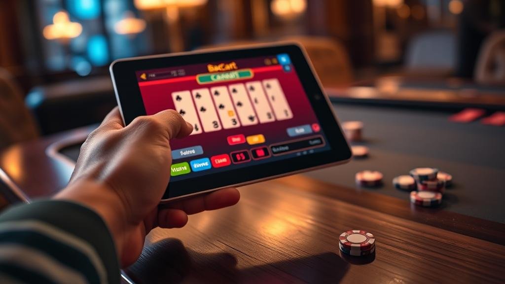 บาคาร่าบนแท็บเล็ต: สูตรเดินเงินฉบับทุนน้อย เล่นง่ายกำไรยั่งยืน