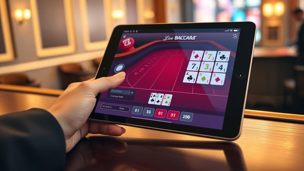 แนวทางเลือกห้องบาคาร่าสดบน iPad: ตั้งเป้ากำไรแม่นยำ ควบคุมความเสี่ยง