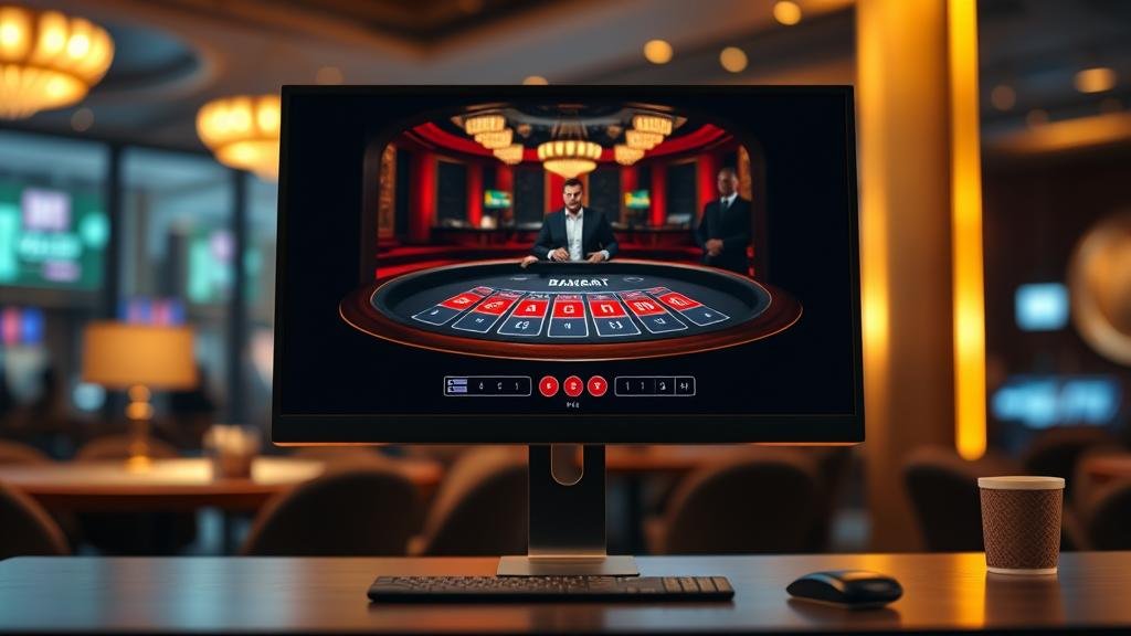 สถิติและรูปแบบการเดิมพันบาคาร่าบนแท็บเล็ต