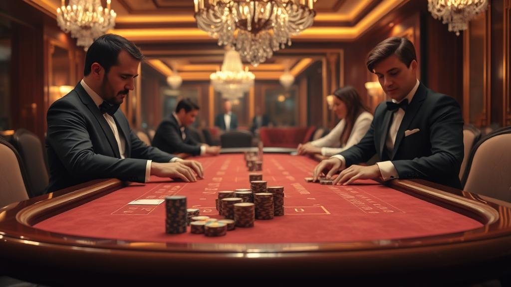 หน้าจอเกมบาคาร่าบนมือถือ