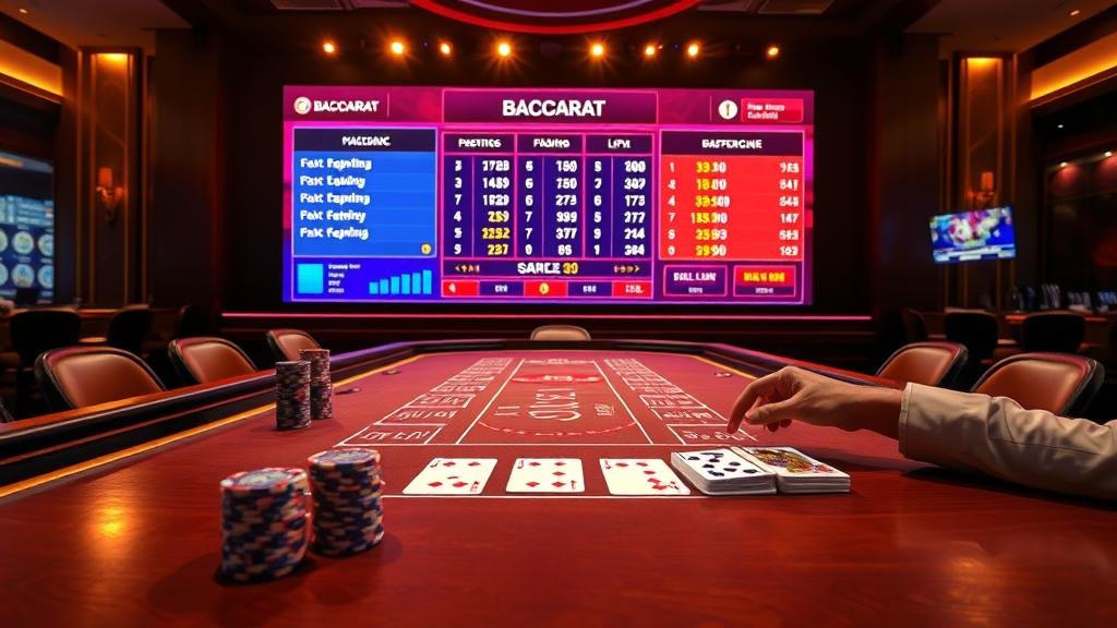 บาคาร่าจอใหญ่: คู่มือเช็คเปอร์เซ็นต์และอัตราจ่ายค่าย AE, SA, DG พร้อมเทคนิคเล...