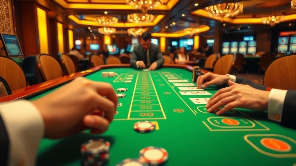 ภาพประกอบเค้าไพ่บาคาร่าพื้นฐาน