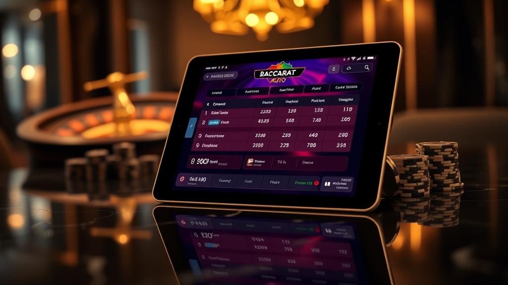 บาคาร่า ออโต้: เจาะลึกวิธีเช็กเปอร์เซ็นต์ ค่ายนิยม พร้อมคู่มือวางเดิมพันบนแท็...