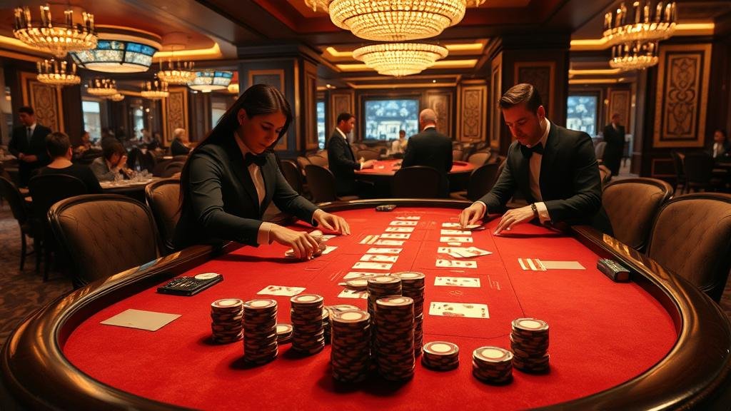 การบันทึกผลบาคาร่าบนแท็บเล็ต