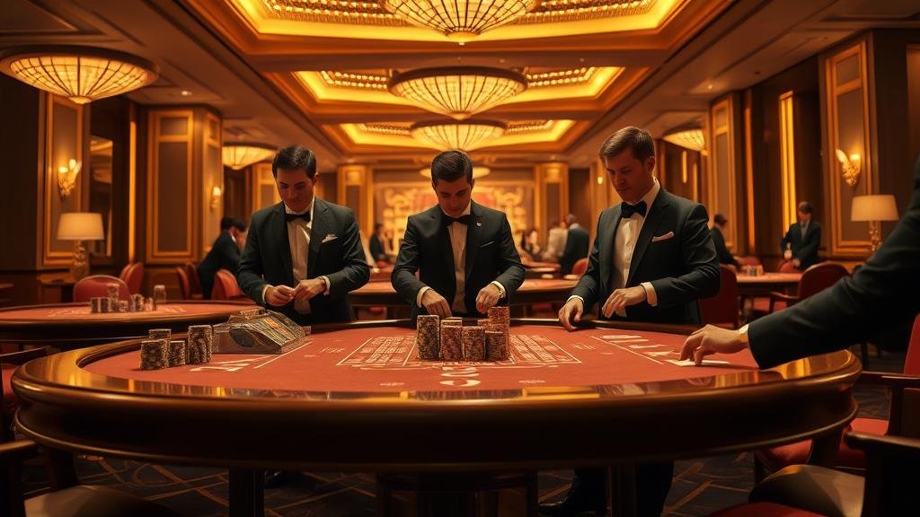 ตัวอย่างเค้าไพ่บาคาร่า มังกรยาว และ สองตัด