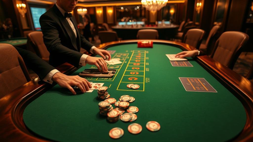 เค้าไพ่ถนนไม้ขีดและถนนเล็กในบาคาร่า