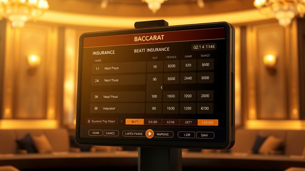 บาคาร่าประกันภัย: คู่มือเลือกห้อง AE SA DG พร้อมเทคนิคเดินเงิน บันไดเงิน ไม่ม...