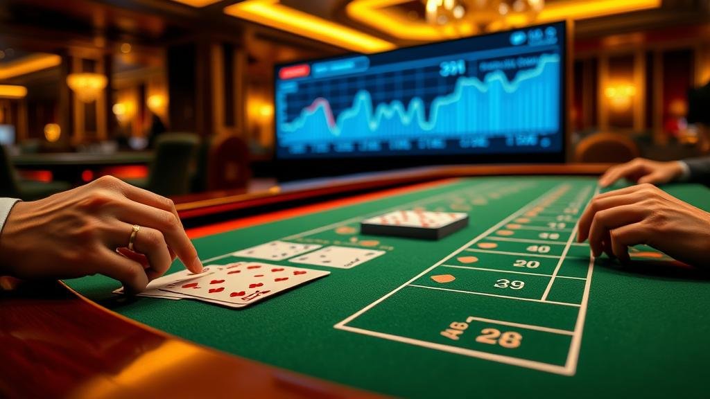 หน้าจอเล่นบาคาร่าสดบนแท็บเล็ต