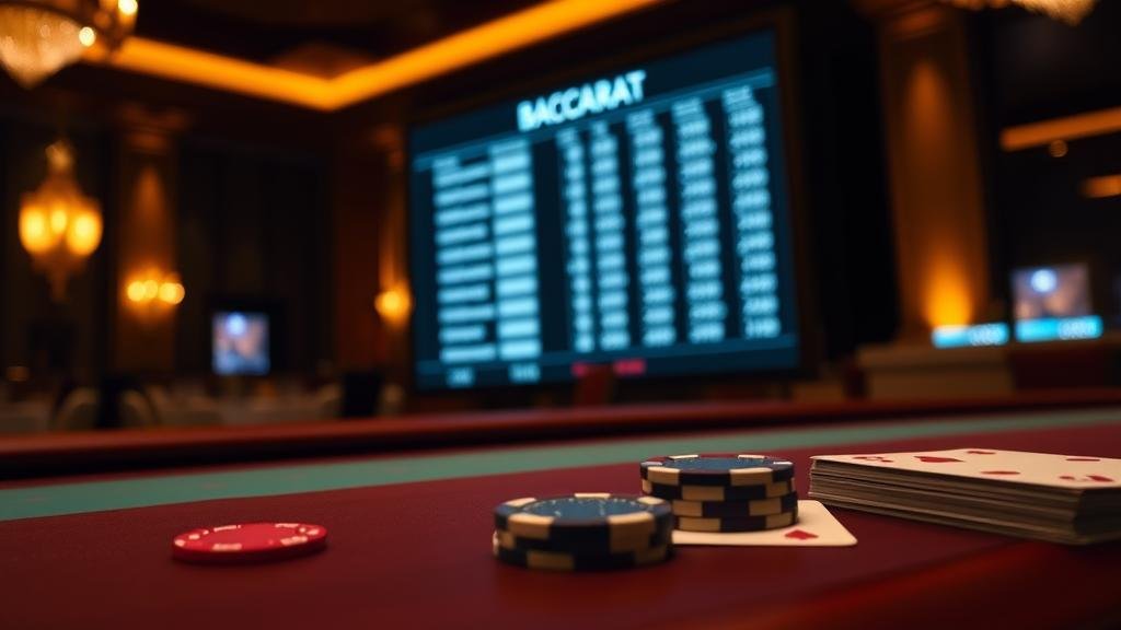 ดีลเลอร์สาวสวยในเกมบาคาร่าสด