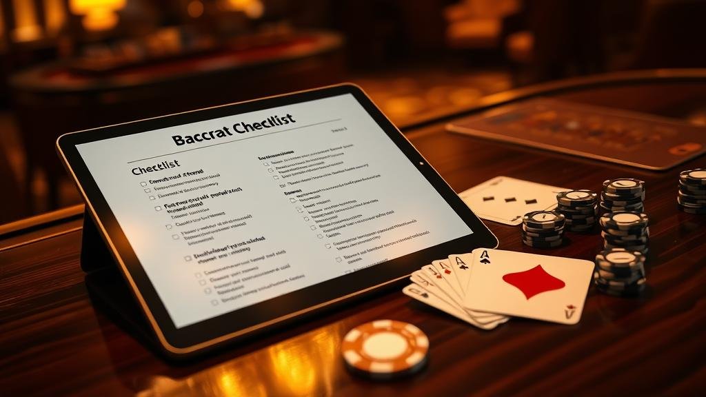 คู่มือเซียนบาคาร่า: เช็คลิสต์, เดินเงิน, ทดสอบสูตร ครบจบทุกอุปกรณ์