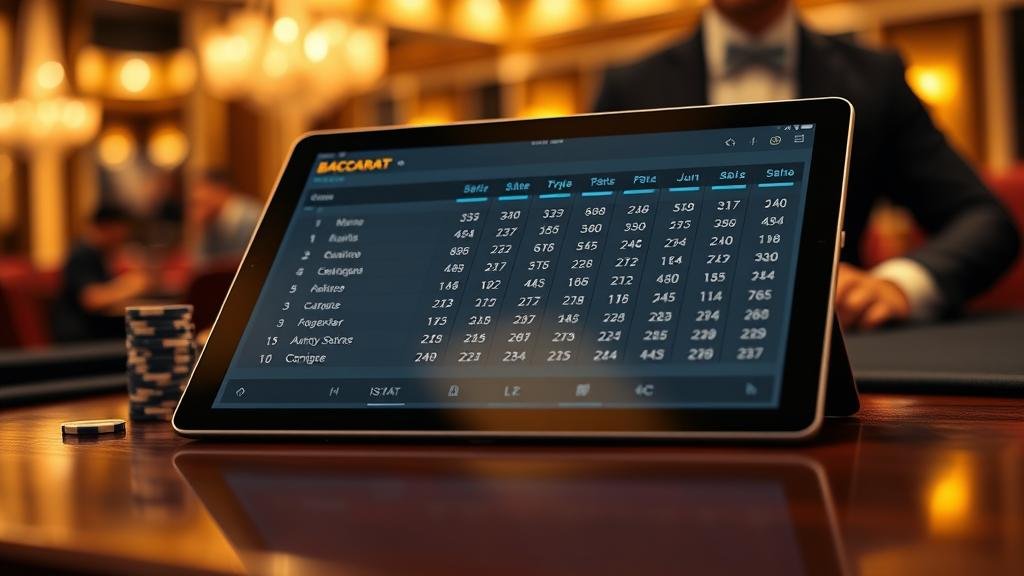 การบันทึกผลบาคาร่าบนมือถือ