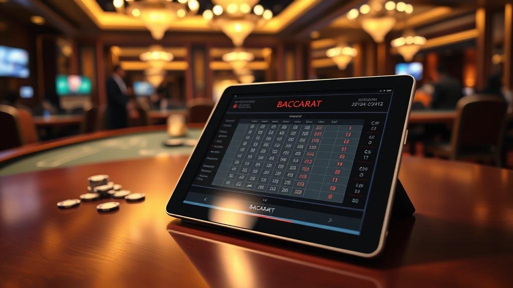 ไขความลับสถิติบาคาร่า: คู่มือวิเคราะห์สดบนแท็บเล็ตและ iOS ฉบับเซียน