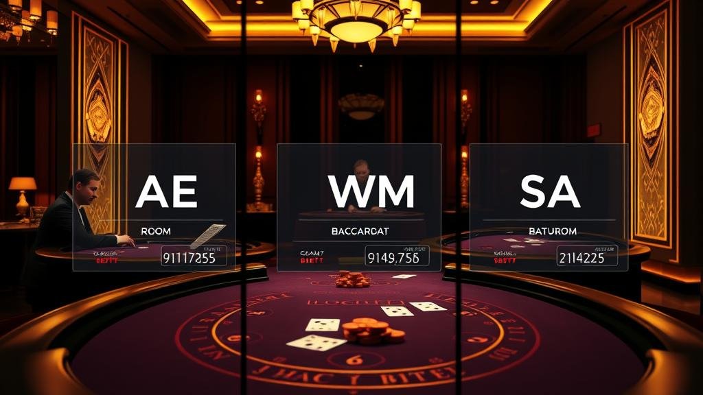 บาคาร่าไลฟ์สปีด: เลือกห้อง AE, WM, SA ง่ายๆ พร้อมสูตรเดินเงิน Flatbet ฉบับเซียน