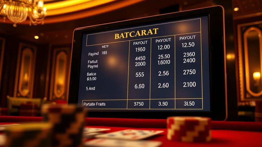 บาคาร่า: เปิดทุกเคล็ดลับ เช็คอัตราจ่าย, เดินเงิน, เลือกห้องแม่นยำ สไตล์เพื่อน...