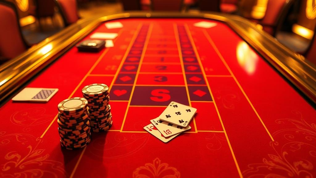 หน้าจอเกมบาคาร่าเดสก์ท็อปพร้อมการคาดการณ์ไพ่