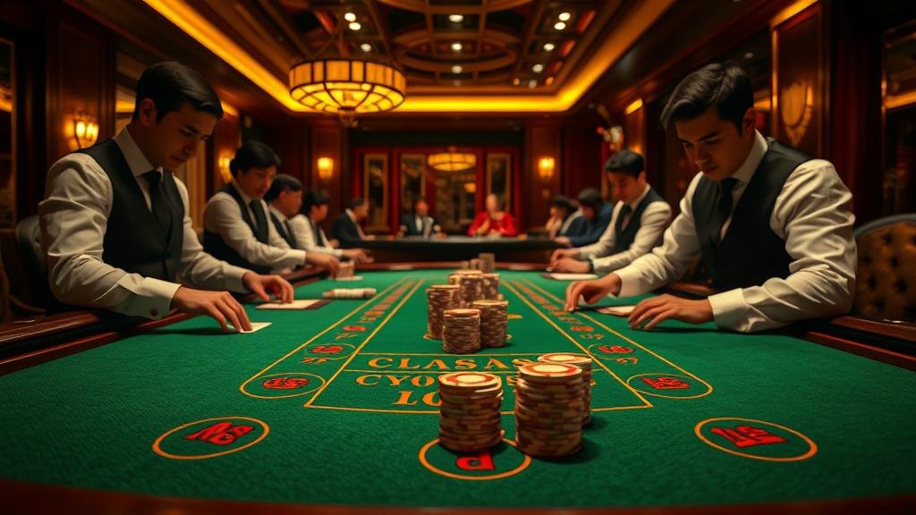 บาคาร่าทุนน้อย: เลือกห้องเด็ดด้วยสูตรมังกรยาว เดินเงินออสการ์กรินด์ ฉบับเซียน