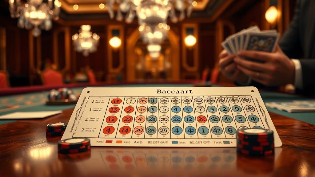 ตารางเปรียบเทียบเทคนิคเดินเงินบาคาร่า