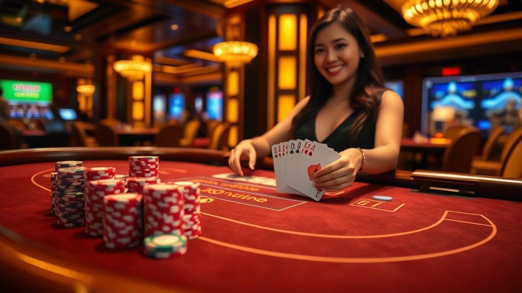 การวางเดิมพันบาคาร่าด้วยชิป