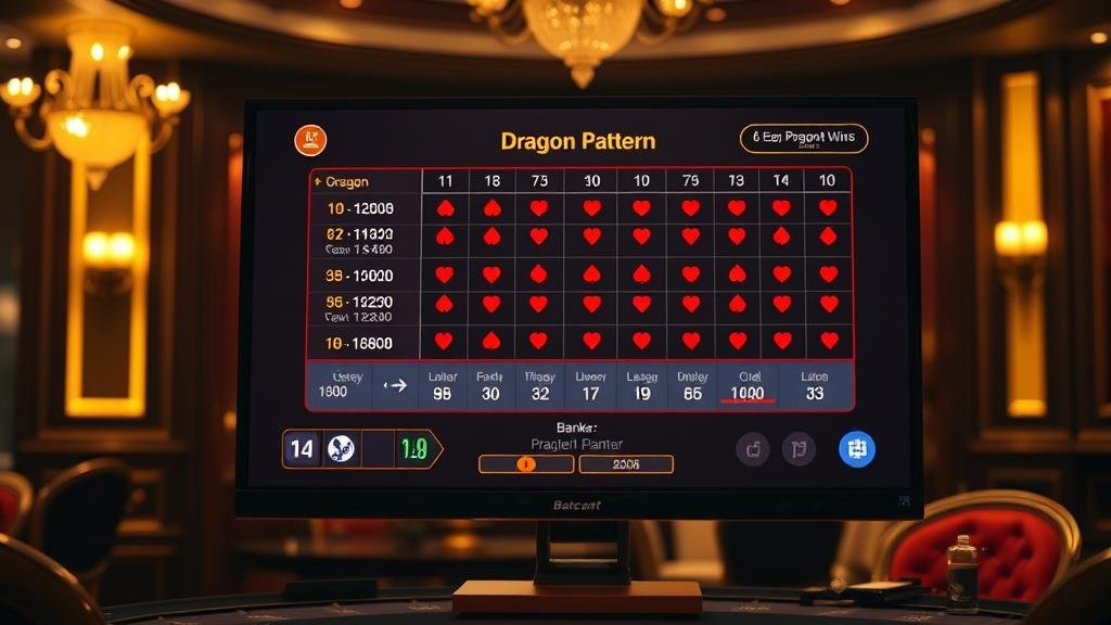 ตารางสถิติเค้าไพ่บาคาร่าแบบต่างๆ