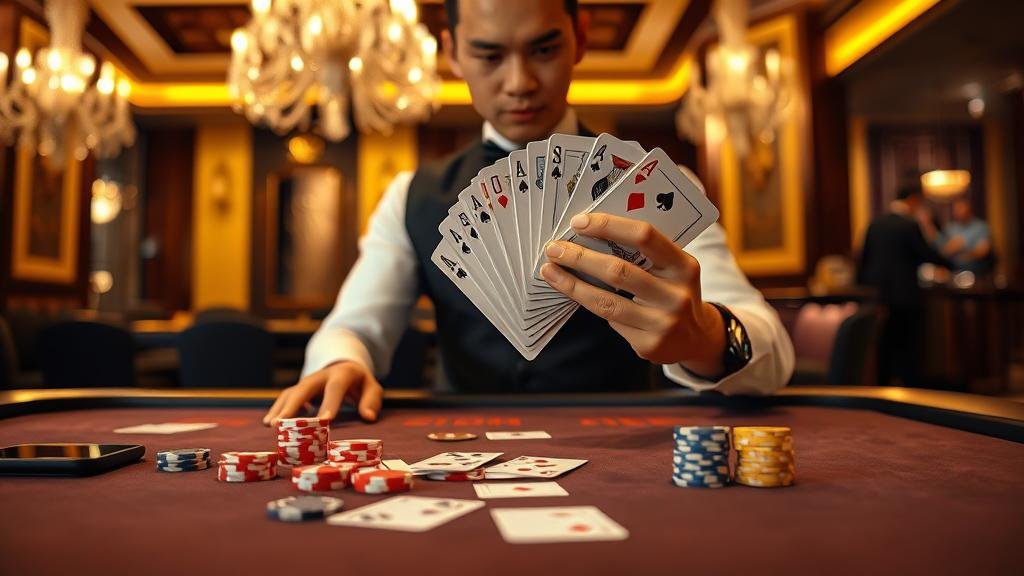 กราฟแสดงสถิติและกลยุทธ์บาคาร่า