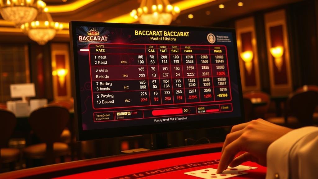 ตารางสถิติบาคาร่า (เค้าไพ่)