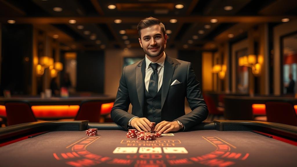 อินเทอร์เฟซเกมบาคาร่า Evolution Gaming