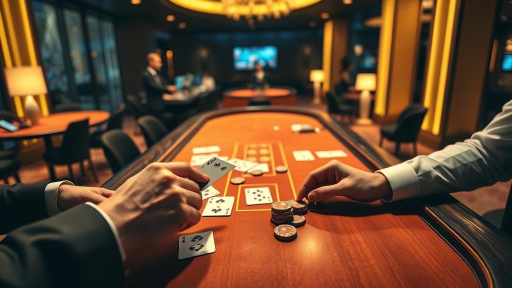 อินเทอร์เฟซเกมบาคาร่า เบราว์เซอร์ พร้อมสถิติเค้าไพ่