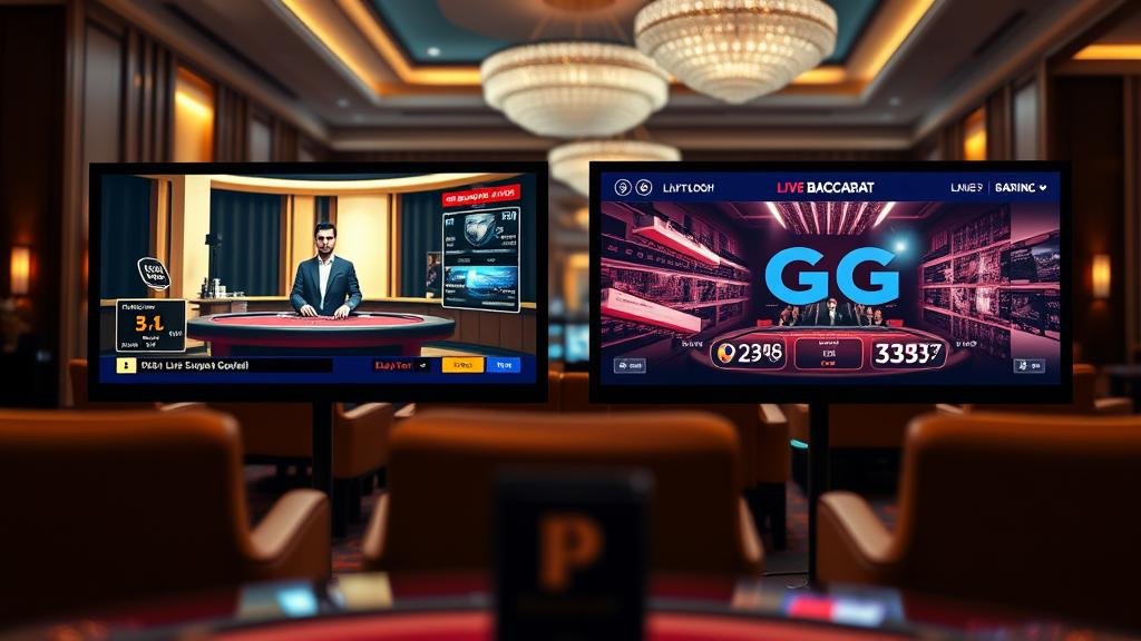 การวางเดิมพันบาคาร่าอย่างมีกลยุทธ์บนจอใหญ่
