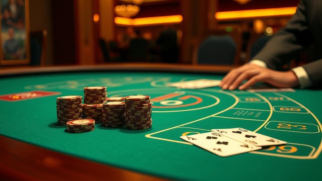 การแจกไพ่บาคาร่า