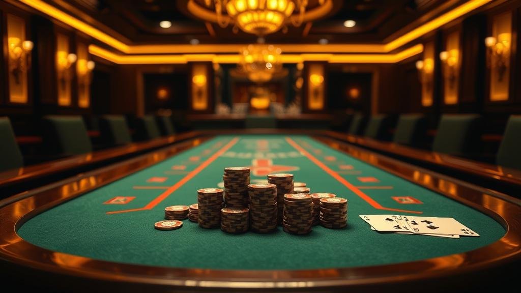 อินเทอร์เฟซเกมบาคาร่าพร้อมสถิติ