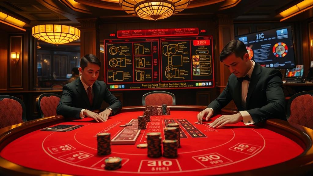 เปรียบเทียบห้องบาคาร่าจากค่าย AG และ EBET