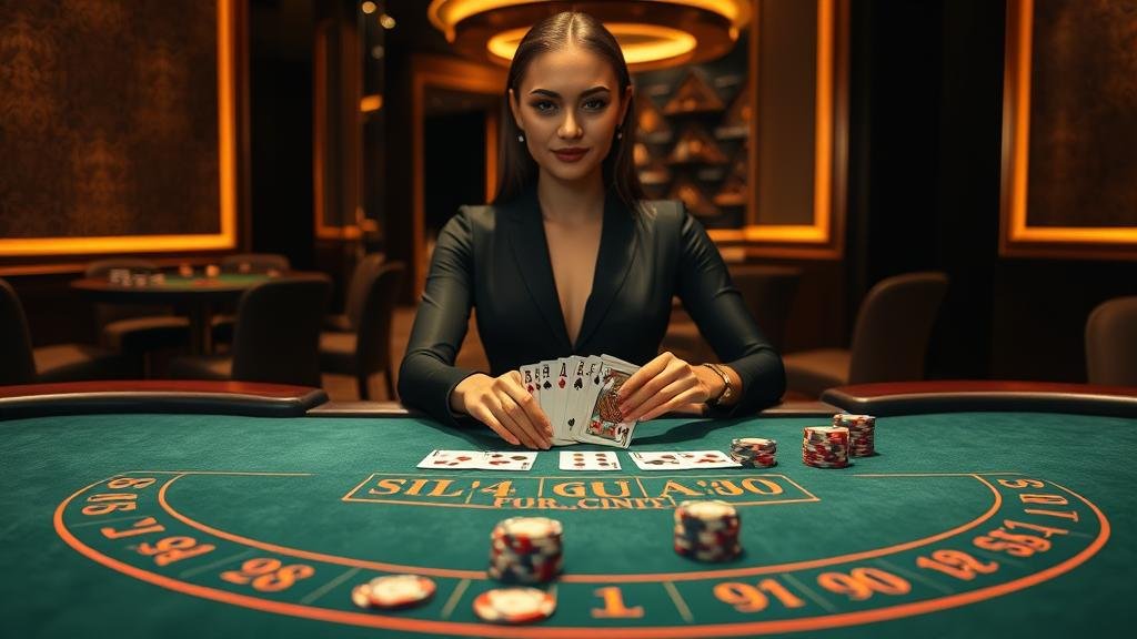 แผนภาพแสดงวิธีการเล่นและอัตราจ่ายบาคาร่าสด