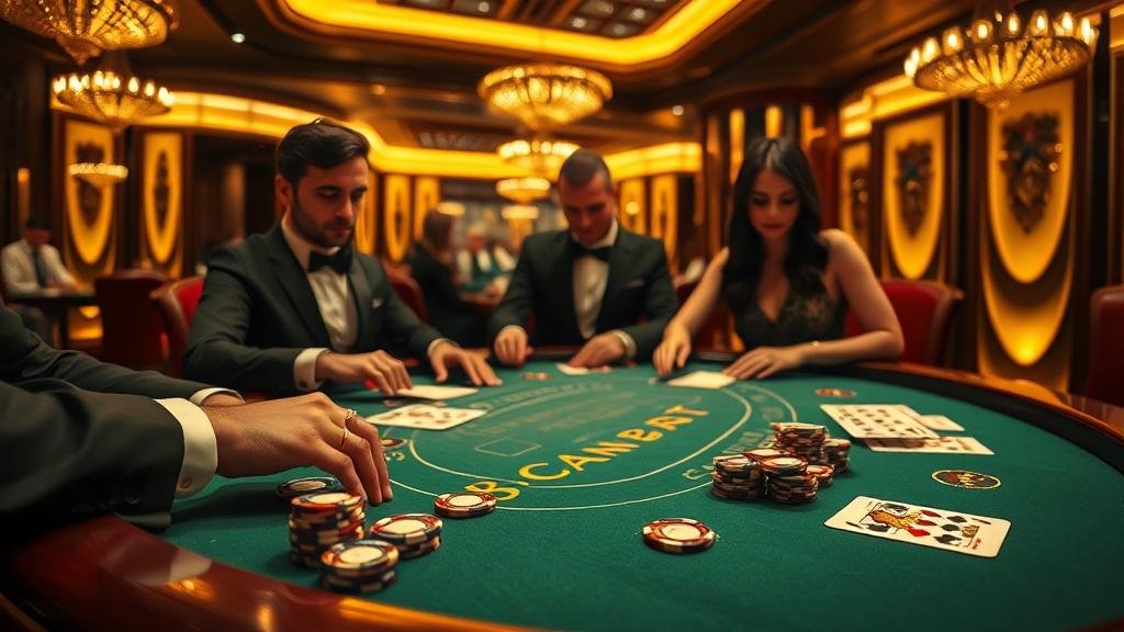 หน้าจอเกมบาคาร่าจากสิงคโปร์