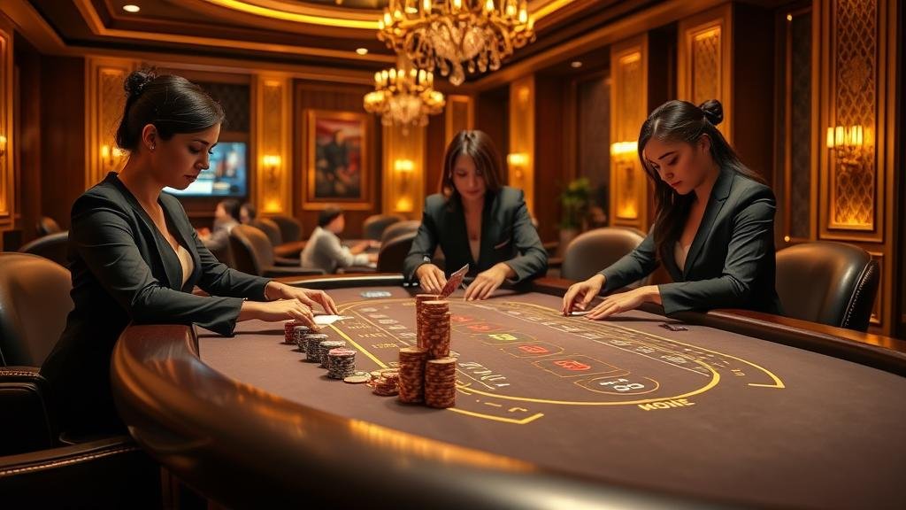 ห้องบาคาร่าสด Evolution Gaming พร้อมฟีเจอร์พิเศษ