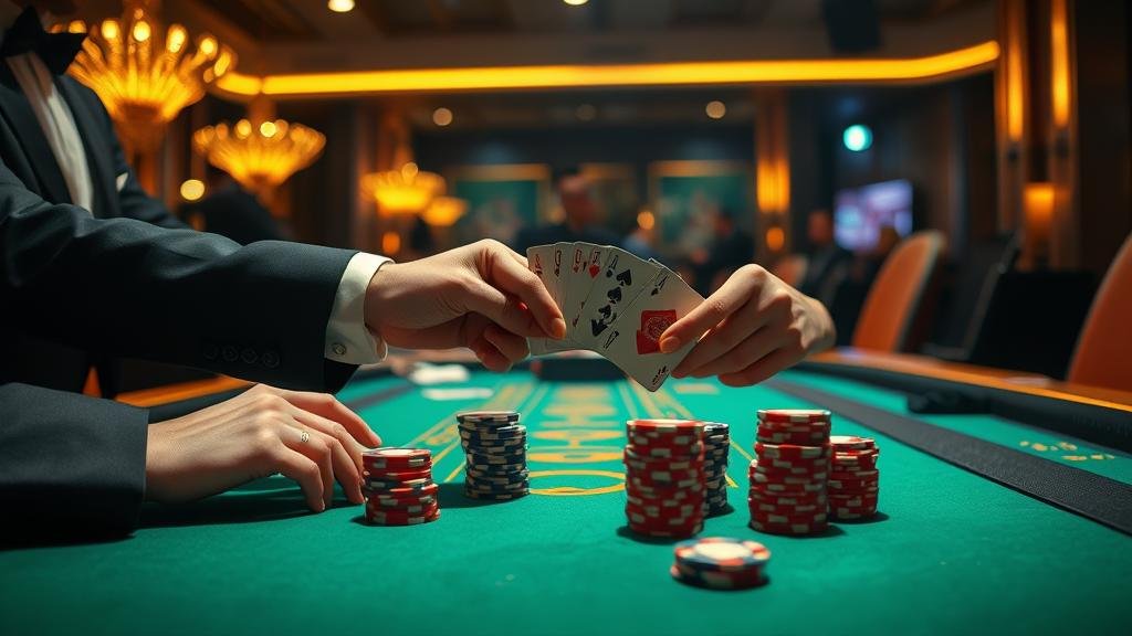 เค้าไพ่บาคาร่า มังกรสั้น