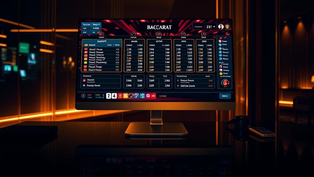 การดูสถิติบาคาร่าบน Mac